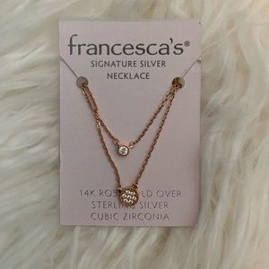 Rose Gold Francesca’s Necklace